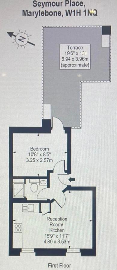 Modern With Large Patio In Marylebone * Londra